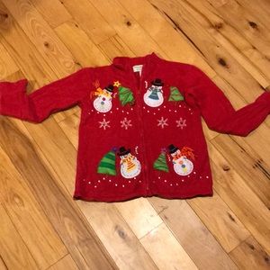 Cowboy snowman Christmas sweater 🎄🎅☃️⛄️